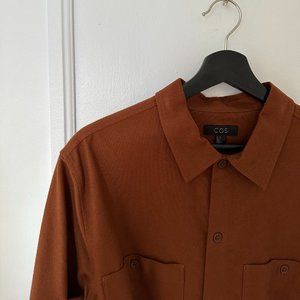 COS mens shirt - Brown